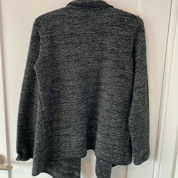 Open cardigan cowl neck sweater - Picture 3 of 4